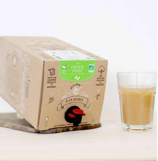 succo mela biologico